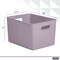 Superio Plastic Storage Container Bins, Organizer Baskets, Boxes for Organizing Closet Shelves Drawer Shelf